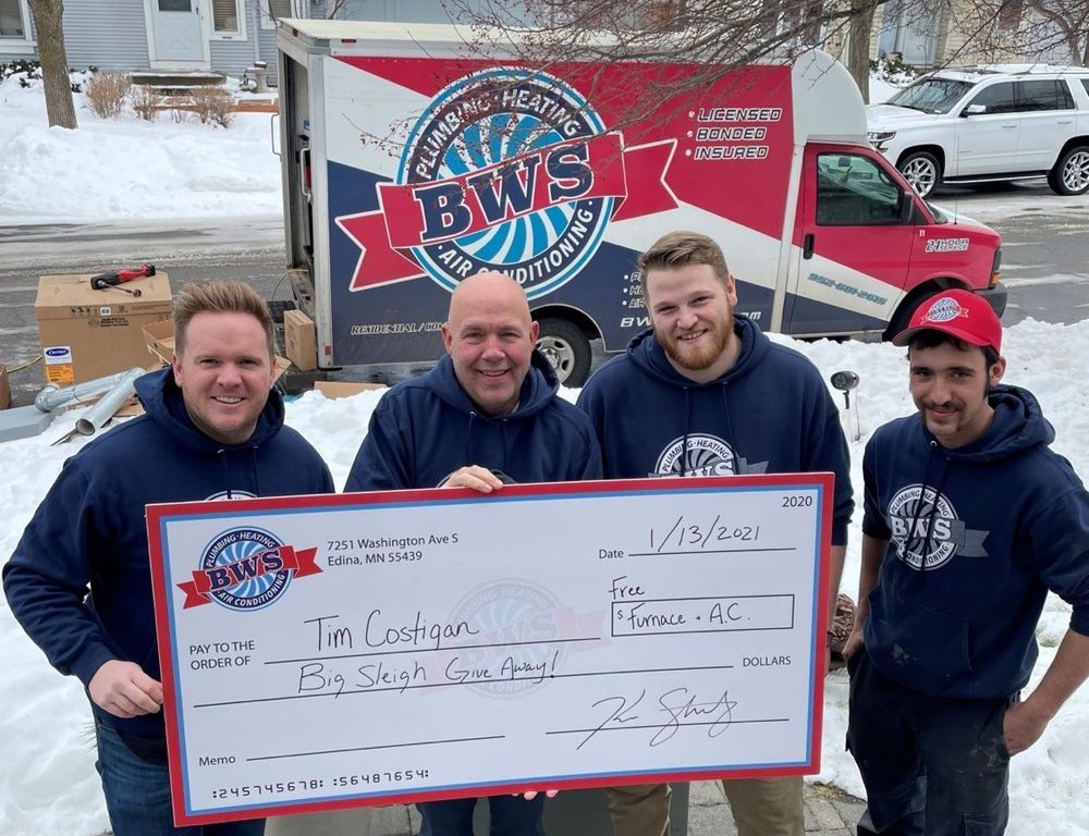 Slide of BWS Plumbing, Heating & Air Conditioning