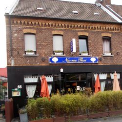 Restaurant Na-Ree Thai - Von außen am Morgen