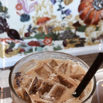 Dots Cafe - Lavender latte very delicious - Cafes Near Me - Pasadena, California