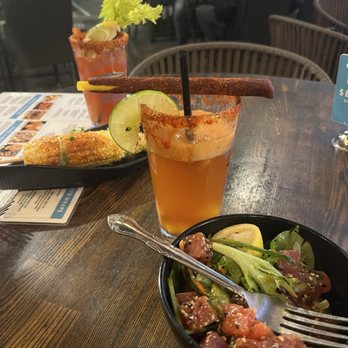 Seasurf Fish - Mango michalda  is good. Poke salad. - Seafood Near Me - Yorba Linda, California