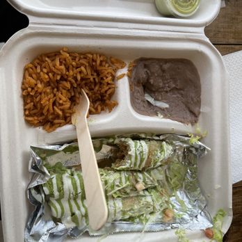 Nissi Vegmex - Flauta Plate - Mexican Near Me - Austin, Texas