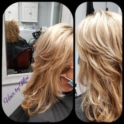 Hair Above All - Beautiful highlights and soft layers! Created by Mai