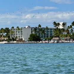 Amara Cay Resort - View of the resort out on the water