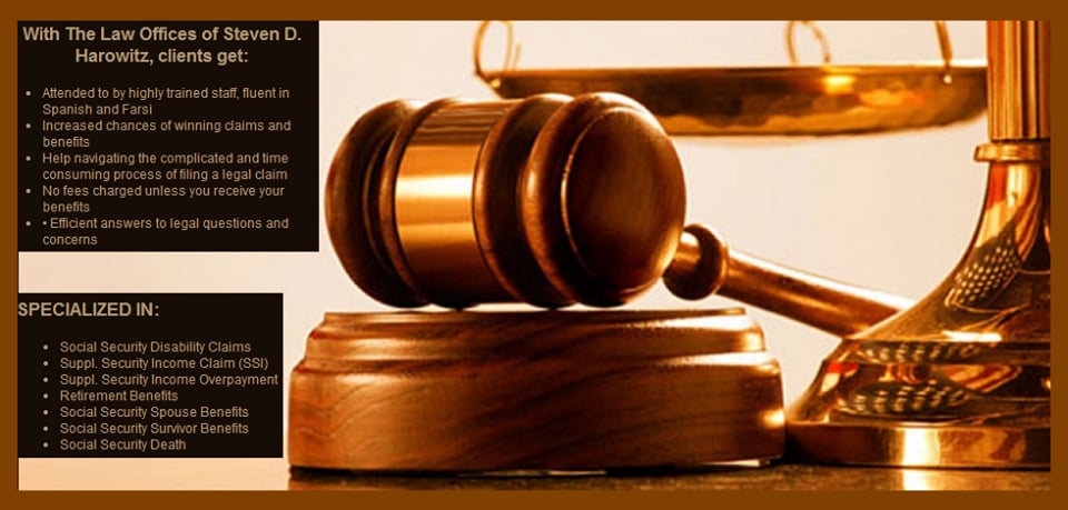 The Law Office Of Steven D Harowitz - disability attorney in Torrance, CA