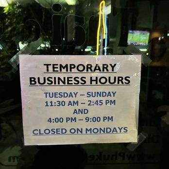 Phuket Thai - Business hours as of January 2023 - Thai Near Me - Huntington Beach, California Phuket Thai - Business hours as of January 2023 - Thai Near Me - Huntington Beach, California