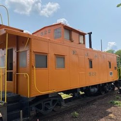 Grundy County Historical Society And Museum - EJ&E Caboose on display at the train tracks and Liberty Street. Open during Cruise Nights.