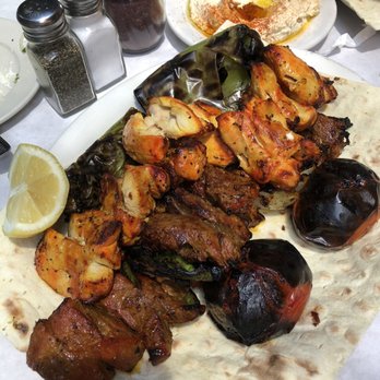 Raffi's Place - Shish kabob and chicken thigh plates served family style. - Middle Eastern Near Me - Glendale, California