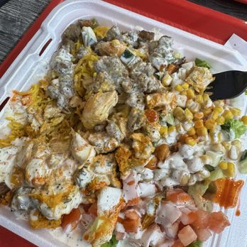 Gyro Hut - Combo Over Rice Platter - Mediterranean Near Me - Houston, Texas Gyro Hut - Combo Over Rice Platter - Mediterranean Near Me - Houston, Texas