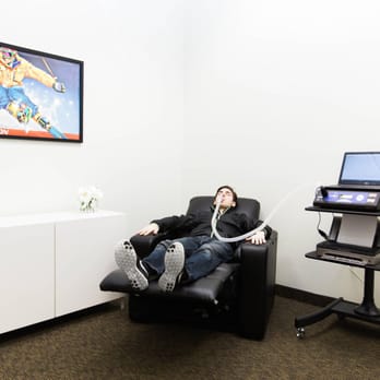DexaFit - Minneapolis - Metabolism test is done while resting comfortably in this plush theater chair. - Weight Loss Centers Near Me - Edina, Minnesota DexaFit - Minneapolis - Metabolism test is done while resting comfortably in this plush theater chair. - Weight Loss Centers Near Me - Edina, Minnesota
