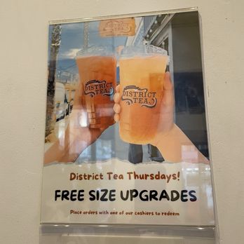 District Tea - Thursday deal - Bubble Tea Near Me - San Francisco, California