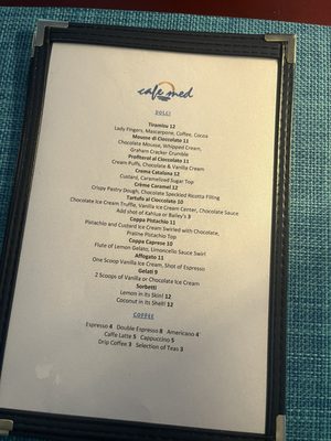 Menu photo 2 Cafe Med Eugene Eugene, OR