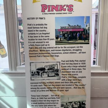 Pink's Hot Dogs - Hot Dogs Near Me - Los Angeles, California