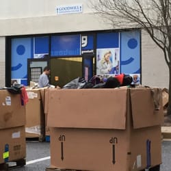 Goodwill Retail Store and Donation Center - Donation/drop off on the side of building.
