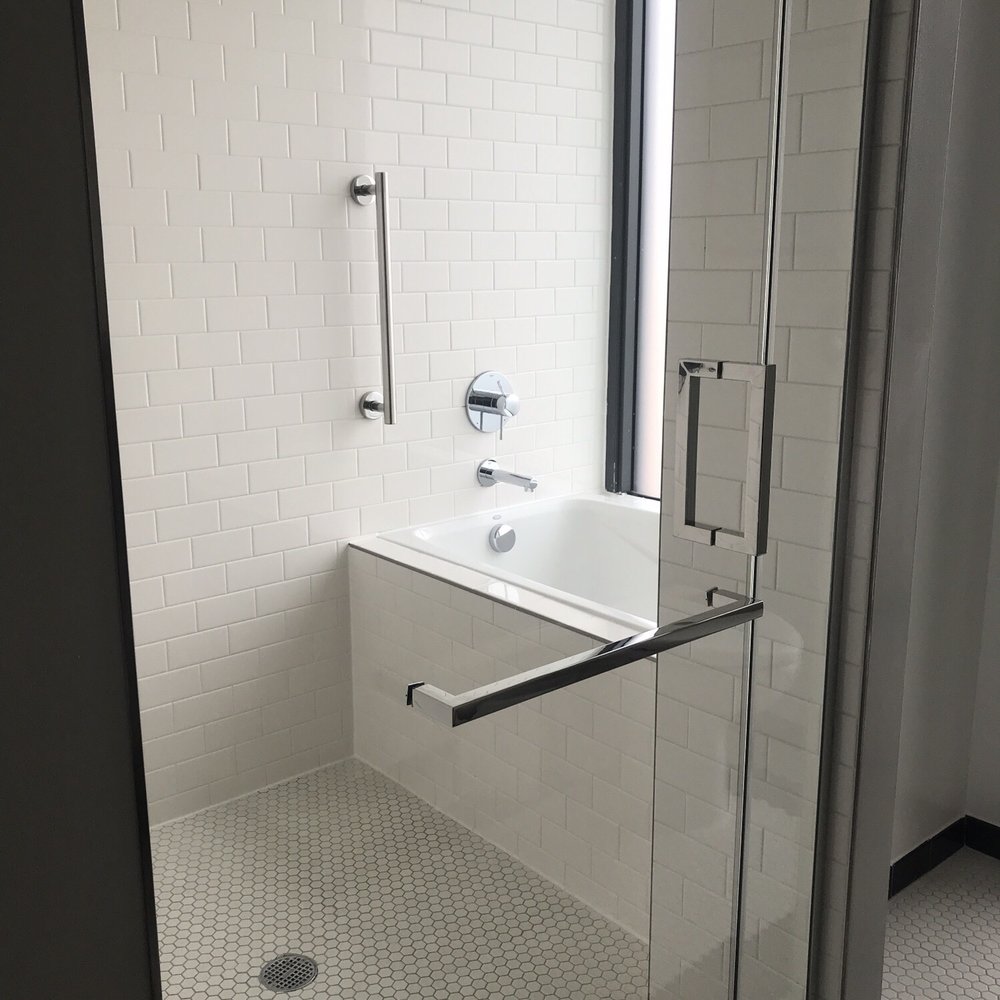 The Draftsman, Autograph Collection - The amazing shower in the king suite - Hotels Near Me - Charlottesville, Virginia The Draftsman, Autograph Collection - The amazing shower in the king suite - Hotels Near Me - Charlottesville, Virginia