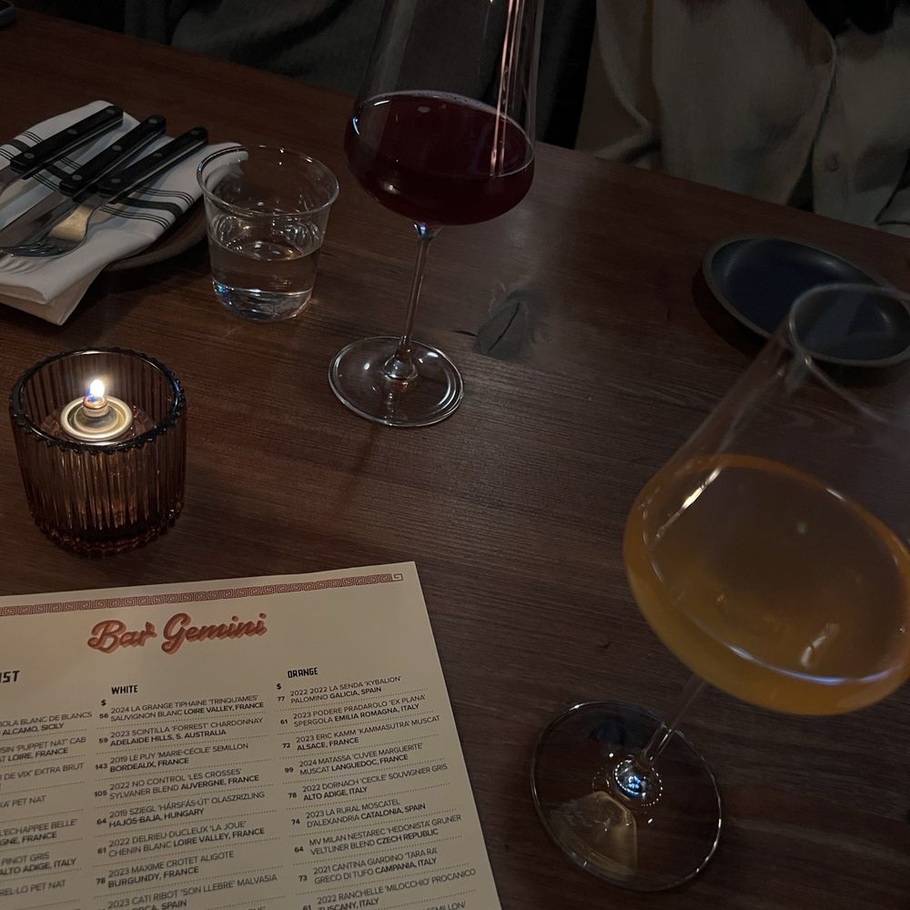 Bar Gemini - Wine Bars Near Me - San Francisco, California