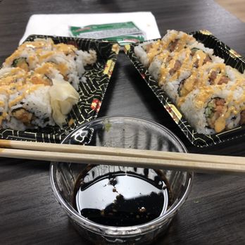Katsuyo - Spicy Tuna Roll and Spicy Salmon Roll. - Sushi Bars Near Me - Roseland, New Jersey
