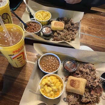 Dickey's Barbecue Pit - Pulled pork, baked beans and mac n cheese - Barbeque Near Me - Yucca Valley, California Dickey's Barbecue Pit - Pulled pork, baked beans and mac n cheese - Barbeque Near Me - Yucca Valley, California