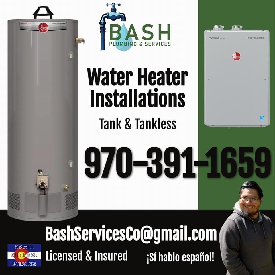 Slide of BASH Plumbing and Services