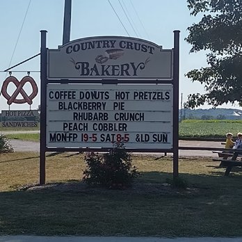 Country Crust Bakery - Quaint little sign pokes up over the horizon. - Bakeries Near Me - Bainbridge, Ohio Country Crust Bakery - Quaint little sign pokes up over the horizon. - Bakeries Near Me - Bainbridge, Ohio