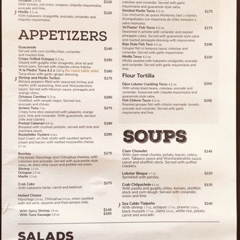 Fred's House - Menu - Seafood Near Me - Cancún, ROO Fred's House - Menu - Seafood Near Me - Cancún, ROO