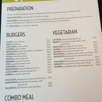 Hans Im Glück - Menu - Burgers Near Me - Munich, BY Hans Im Glück - Menu - Burgers Near Me - Munich, BY