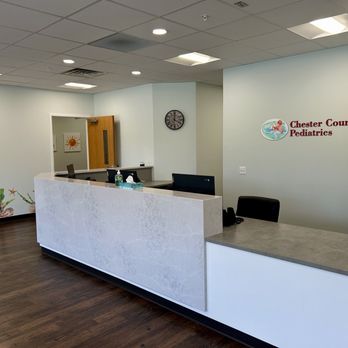 Chester County Pediatrics - Reception desk - Pediatricians Near Me - Downingtown, Pennsylvania