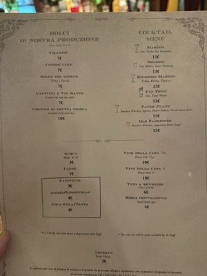 Menu photo 1 Spirituum Spirits Bar Florence, FI Menu photo 1 Spirituum Spirits Bar Florence, FI