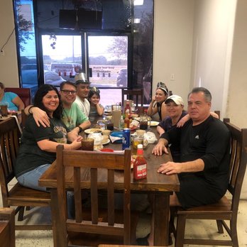 Barillas Restaurant - Restaurants main sitting area. My family and friends enjoying New Year's Day Botana. - Mexican Near Me - Edinburg, Texas