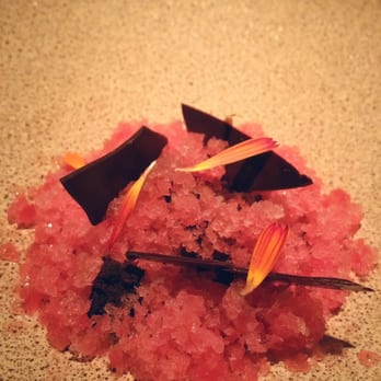 Commis - cara cara with dark chocolate sable and coconut creme - New American Near Me - Oakland, California