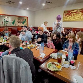 Chinatown Buffet - a group of people sitting at a table - Chinese Near Me - Milford, Ohio