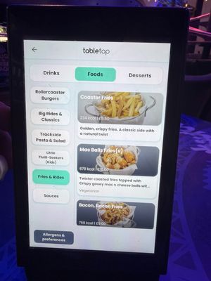 Menu photo 1 Rollercoaster Restaurant Alton, STS Menu photo 1 Rollercoaster Restaurant Alton, STS