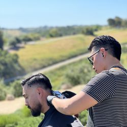 Landmark Barbers Shaving Parlor & Lounge - Wedding: haorcut on site.