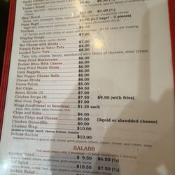 Smitty's Pizza - Appetizers & Salads