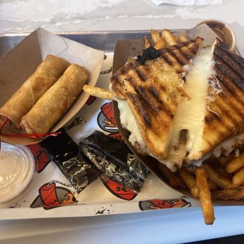 Dynamite Eggrolls - Brisket grilled cheese and lobster egg rolls. - Food Trucks Near Me - Grapevine, Texas