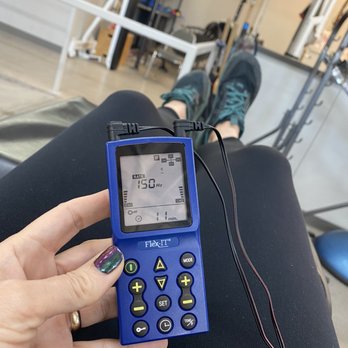 ProActive Physical Therapy | Central Tucson - A cool pack and TENS unit for my right shoulder - Physical Therapy Near Me - Tucson, Arizona