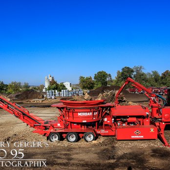 Grillo Services - Our Morbark 1300 makes short work of the wood waste that we grind. - Nurseries & Gardening Near Me - Milford, Connecticut