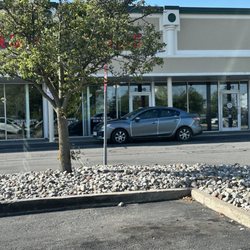 DiBella's Subs - Apparently people don't know that you can't park in the fire lane here a this location