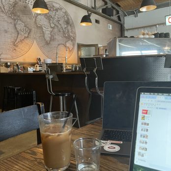 Kaffeine Coffee - Iced Spanish Latte - Coffee & Tea Near Me - Indianapolis, Indiana