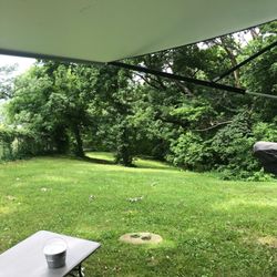 Iowa State Fair Campground - Back side of camp site