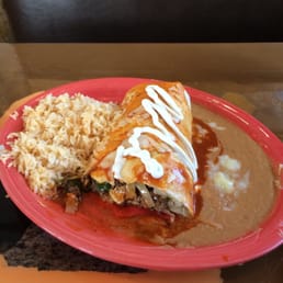 Shrimp Fajita Burrito