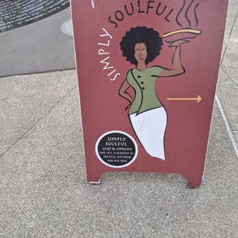 Simply Soulful - Sign outside - Desserts Near Me - Seattle, Washington Simply Soulful - Sign outside - Desserts Near Me - Seattle, Washington