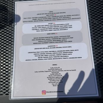 Caffe Mona La Bistro - Menu - Breakfast & Brunch Near Me - Pittsburgh, Pennsylvania