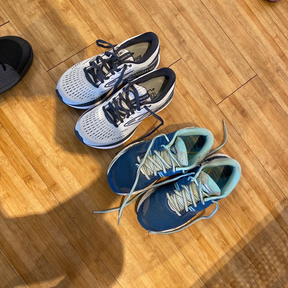 Road Runner Sports - Worn out Sauconys on right, new Brooks Glycerins on left. - Sports Wear Near Me - Phoenix, Arizona Road Runner Sports - Worn out Sauconys on right, new Brooks Glycerins on left. - Sports Wear Near Me - Phoenix, Arizona