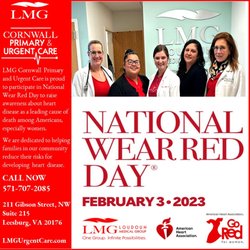 LMG Cornwall Primary & Urgent Care - LMG Primary and Urgent Care team participated in the 2023 Go Red for Women event to raise awareness about heart disease risks.