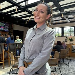 Camille our warm and friendly server today