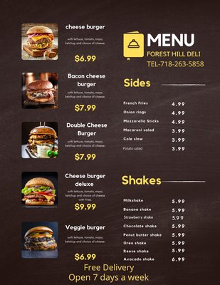 Menu photo 5 Forest Hill Deli Bagel Queens, NY Menu photo 5 Forest Hill Deli Bagel Queens, NY