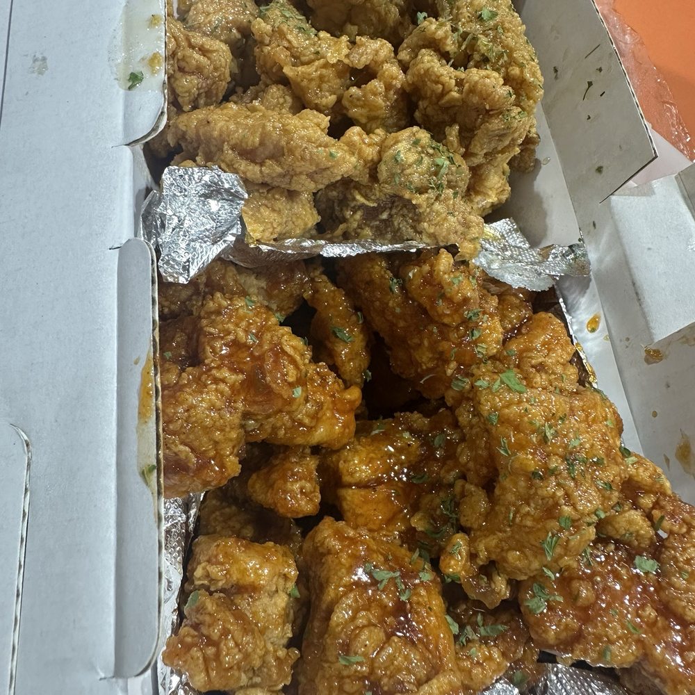 Extra crispy chicken