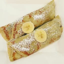 Banana Nutella Crepe Banana Nutella Crepe
