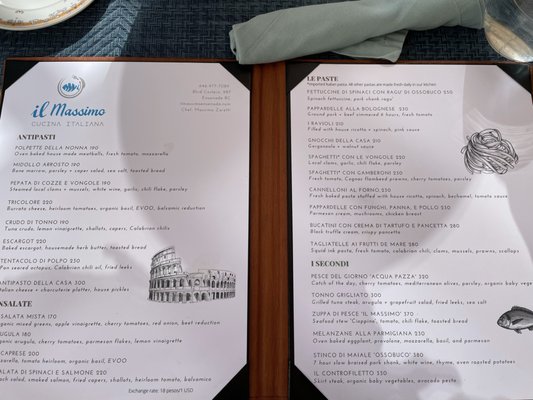 Menu photo 4 Il Massimo Ensenada, BCN