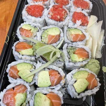 Soga Sushi - Sushi Lunch Special (Spicy Tuna Roll, Salmon Avocado Roll, Alaska Roll) - Sushi Bars Near Me - North Haven, Connecticut Soga Sushi - Sushi Lunch Special (Spicy Tuna Roll, Salmon Avocado Roll, Alaska Roll) - Sushi Bars Near Me - North Haven, Connecticut
